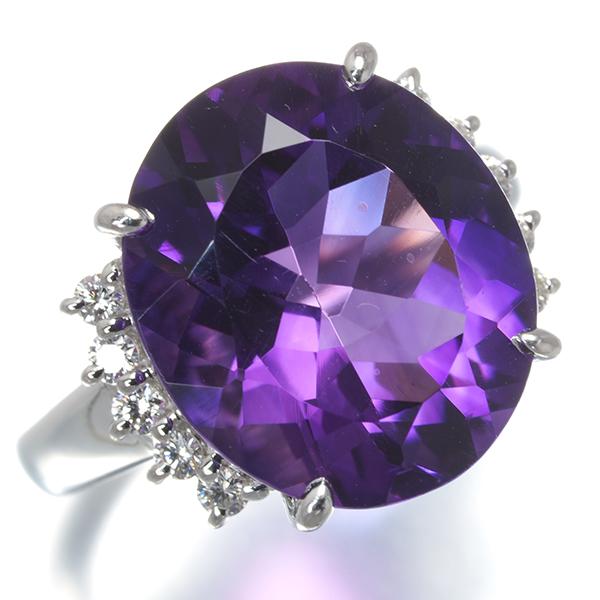 TASAKI（タサキ） リング アメジスト 6.45ct ダイヤ 0.18ct 10.5