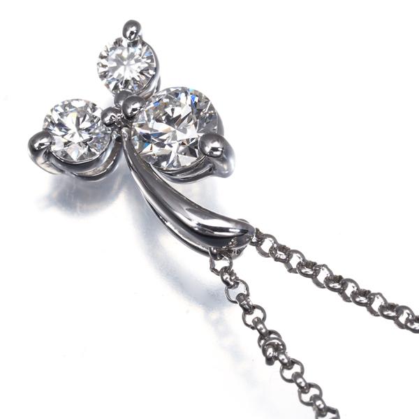 TASAKI（タサキ） ネックレス ダイヤ ダイヤモンド 0.63ct 3P スリー 