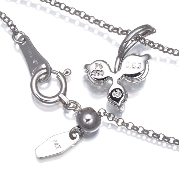 TASAKI（タサキ） ネックレス ダイヤ ダイヤモンド 0.63ct 3P スリー 