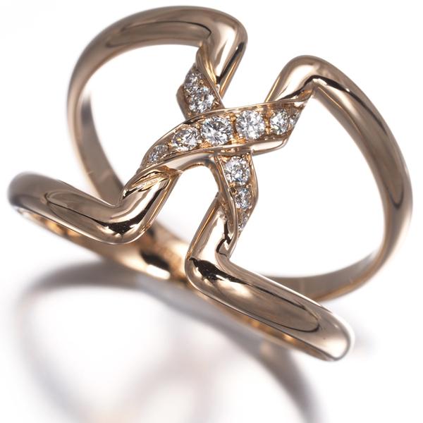 CHAUMET（ショーメ） リング ダイヤ ダイヤモンド リアン オープン