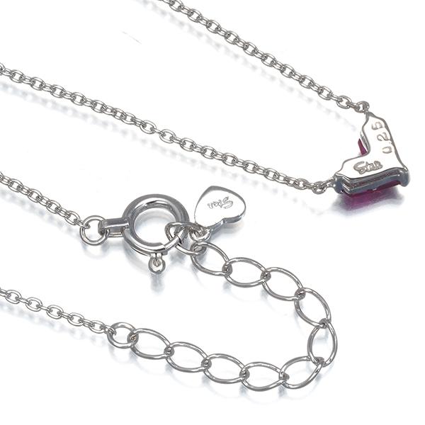 スタージュエリー ネックレス ルビー 0.25ct ミステリアスハート K18WG BLJ/GENJ 限界値下げ品 | STAR JEWELRY | 02