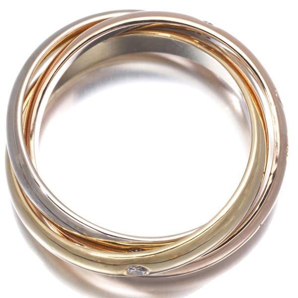 Cartier（カルティエ） トリニティリング ダイヤ ダイヤモンド 3P