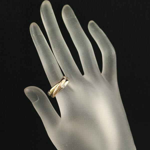Cartier（カルティエ） トリニティリング ダイヤ ダイヤモンド 3P