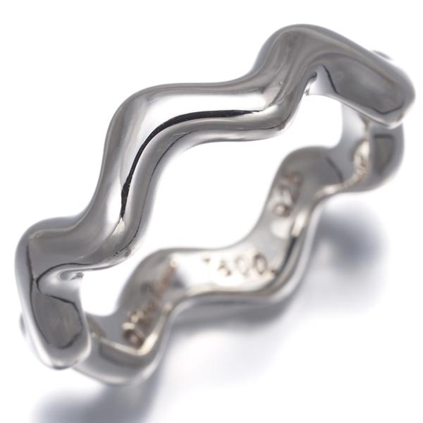 Tiffany & Co. シンプルリング 925 TIFFANY&Co.（ティファニー） リング ジグザグ 9号 シルバー 925 指輪