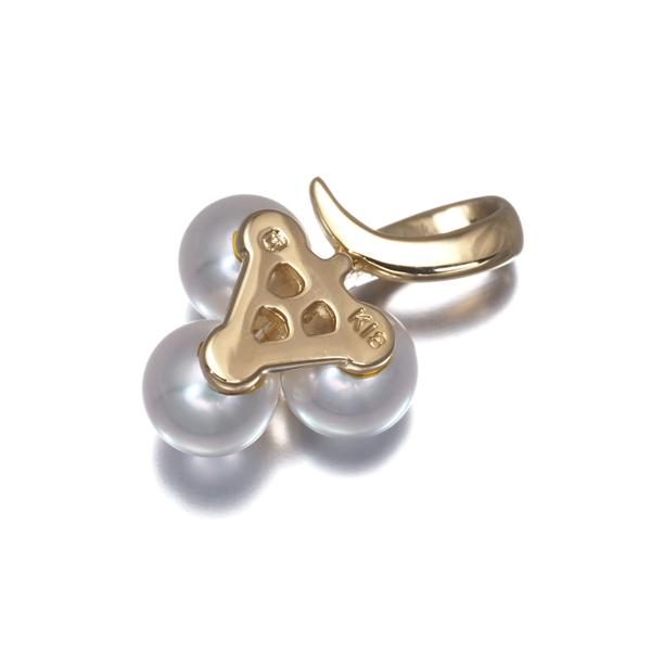 MIKIMOTO（ミキモト） ペンダントトップ パール 真珠 4.9mm ダイヤ