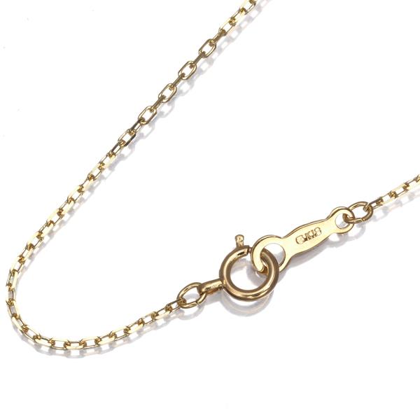 MIKIMOTO（ミキモト） チェーンネックレス カットアズキ 40cm K18YG