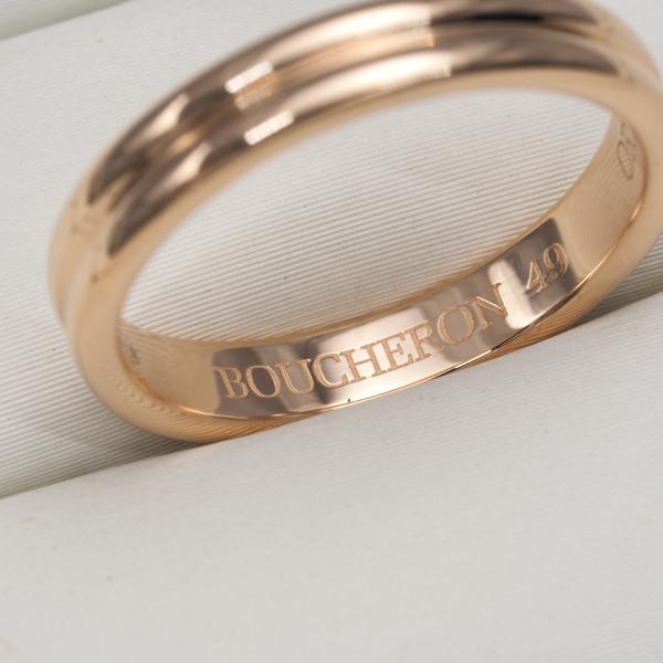 BOUCHERON（ブシュロン） リング ゴドロン 49号 K18PG 指輪 BLJ