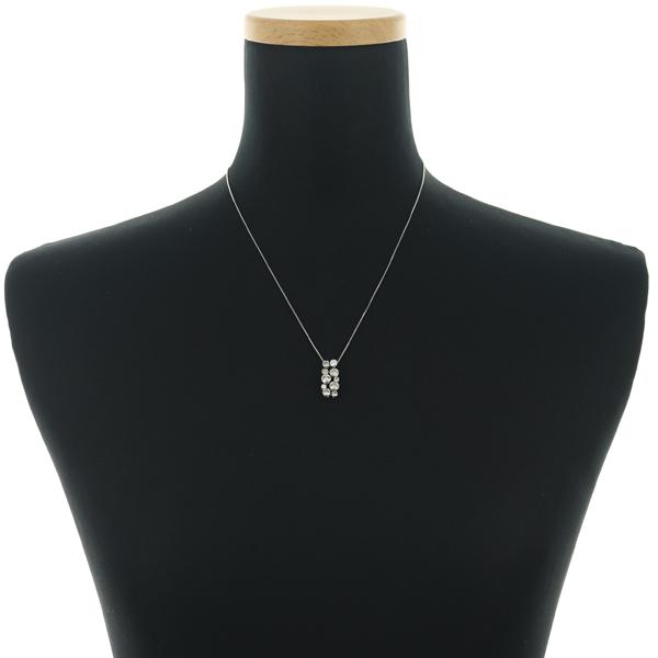 カシケイ ネックレス ブラウン&クリアダイヤ ダイヤモンド 1.06ct/0.12 