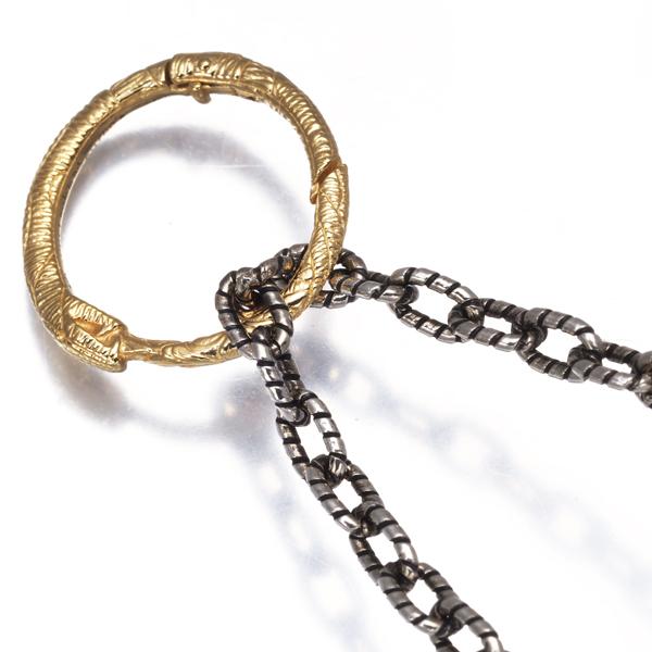 GUCCI（グッチ） ネックレス ウロボロス スネーク ロング K18YG
