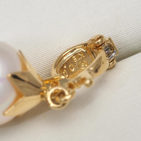 TASAKI（タサキ） ペンダントトップ 真珠 8.2mm ダイヤ ダイヤモンド