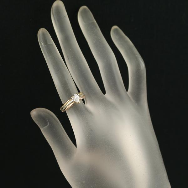 Cartier ダイヤモンドリング 本日限定値下げ Cartier（カルティエ） リング ダイヤ ダイヤモンド 0.45ct程