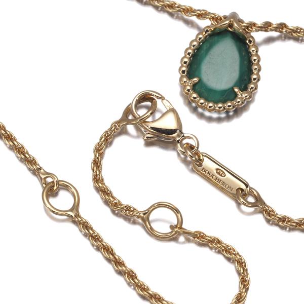 BOUCHERON（ブシュロン） ネックレス マラカイト セルパンボエム