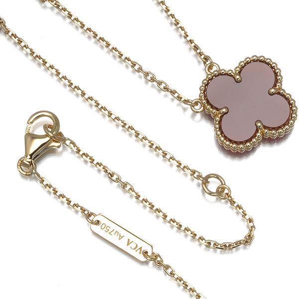 ヴァンクリーフ&アーペル ネックレス カーネリアン ヴィンテージ