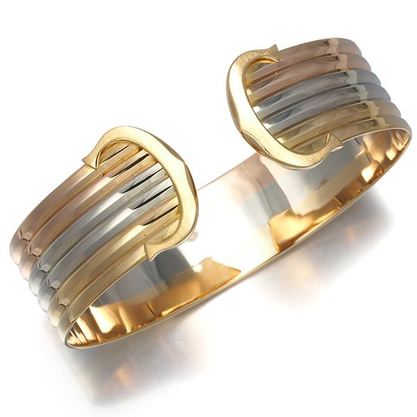 Cartier（カルティエ） ブレスレット 2C ドゥーブルC C2 スリーカラー