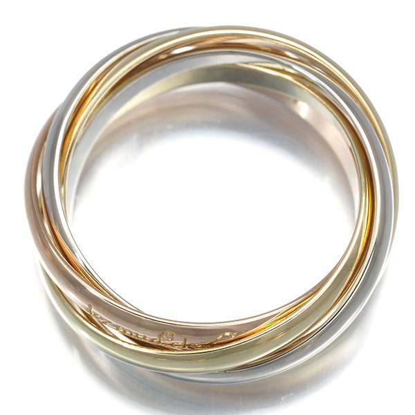 Cartier（カルティエ） トリニティリング スリーカラー SM 5連 54号