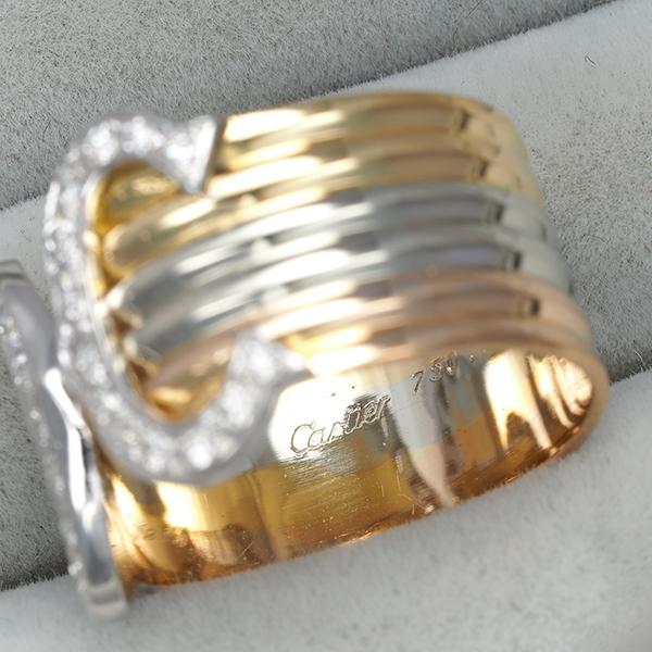 Cartier（カルティエ） リング ダイヤ ダイヤモンド 2C ドゥーブルC C2