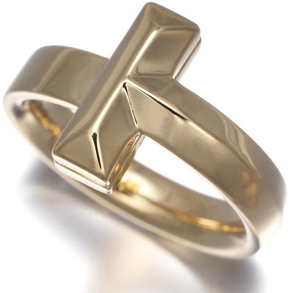 TIFFANY&Co.（ティファニー） リング Tワン ワイド 14号 K18YG 指輪