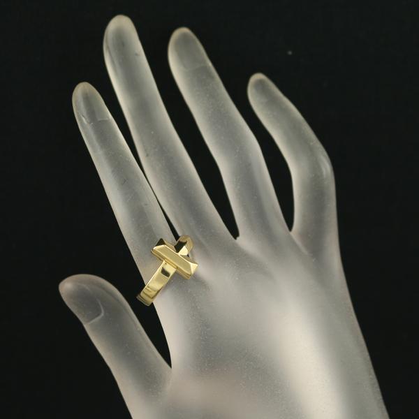 TIFFANY&Co.（ティファニー） リング Tワン ワイド 14号 K18YG 指輪