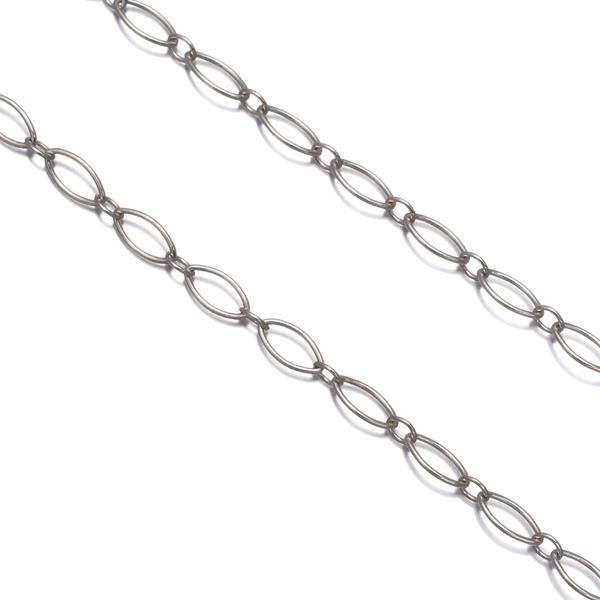 TIFFANY&Co.（ティファニー） チェーンネックレス オーバルリンク 46cm