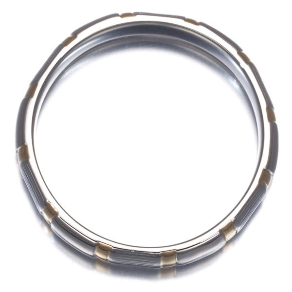 CELINE（セリーヌ） リング コンビカラー 8号 K18YG/Pt850 指輪 BLJ