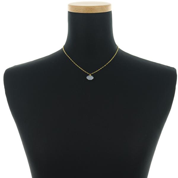 マリーエレーヌドゥタイヤック ネックレス カルセドニー ストーン