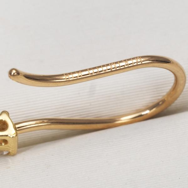 MIKIMOTO（ミキモト） ピアス パール 真珠 7.5mm ダイヤ ダイヤモンド