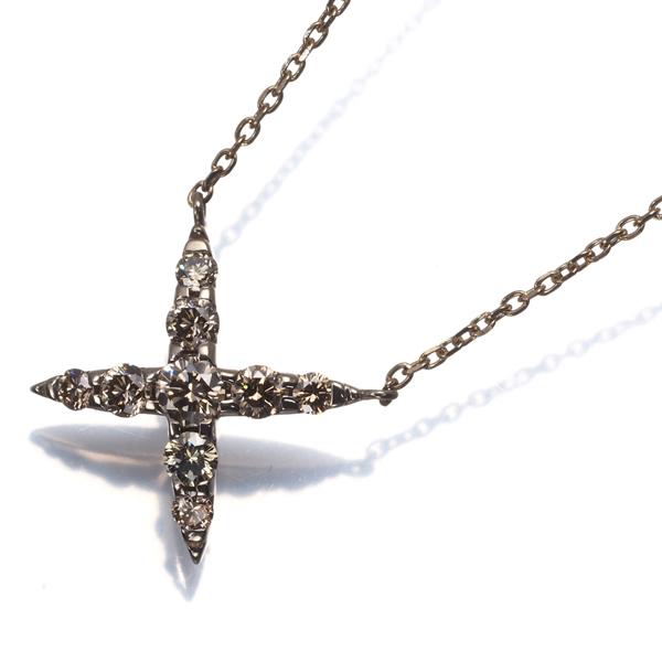 カシケイ ネックレス ブラウンダイヤ ダイヤモンド 0.50ct ネイキッド
