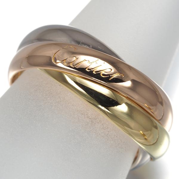Cartier（カルティエ） トリニティリング スリーカラー クラシック 50