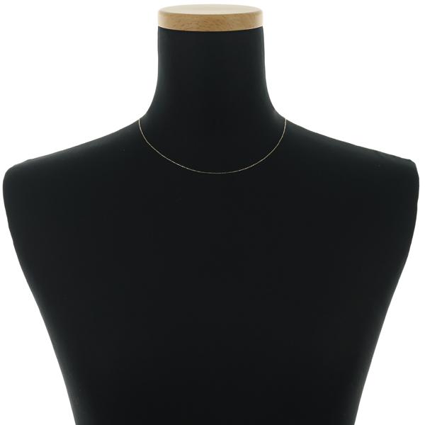 K18YG チェーン　カットあずき 楽天市場】K18 カットアズキ ネックレスチェーン あずきチェーン