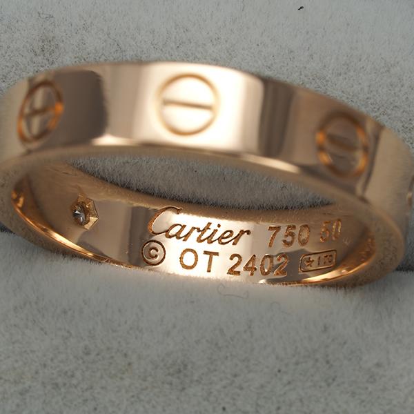 Cartier（カルティエ） ミニラブリング ダイヤ ダイヤモンド SM 1P 50