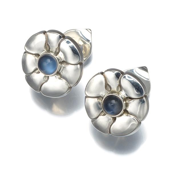 Georg Jensen（ジョージ ジェンセン） イヤリング ムーンストーン 36 