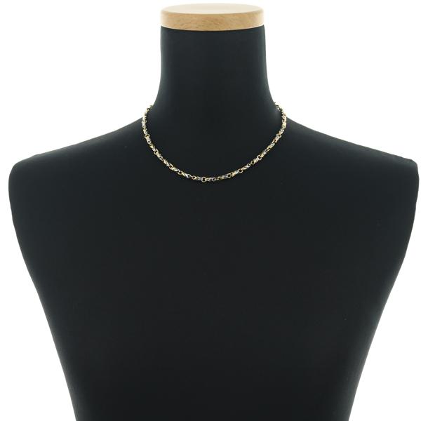 BVLGARI（ブルガリ） チェーンネックレス パッソドッピオ 40cm K18YG