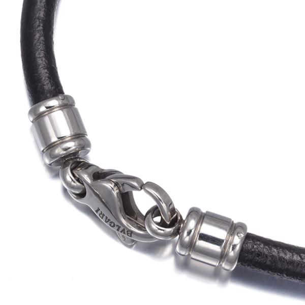 BVLGARI（ブルガリ） ネックレス チョーカー レザー BLJ : グリーバー