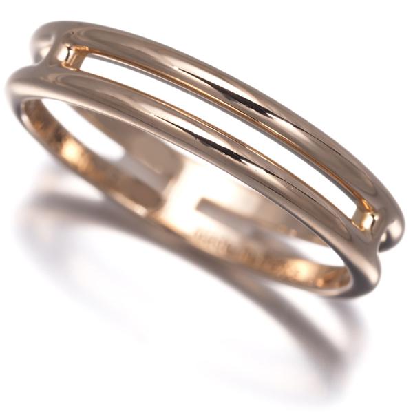 HERMES（エルメス） リング アリアンヌ 50号 K18PG 指輪 BLJ