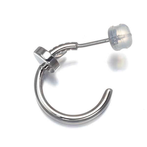 Cartier（カルティエ） ピアス ジュストアンクル フープ 片耳 K18WG