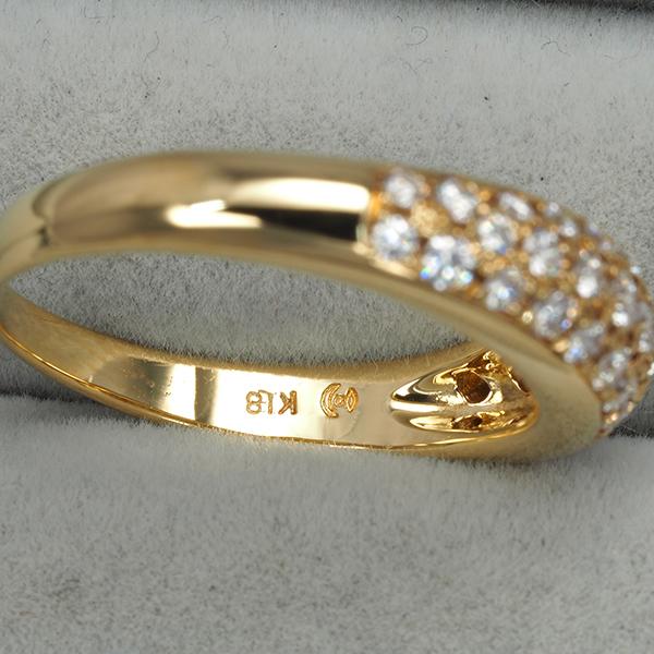 TASAKI（タサキ） リング ダイヤ ダイヤモンド 0.43ct パヴェ 11.5号