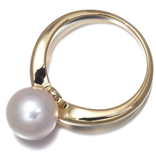 MIKIMOTO（ミキモト） リング パール アコヤ真珠 8.6mm 10.5号 K18YG