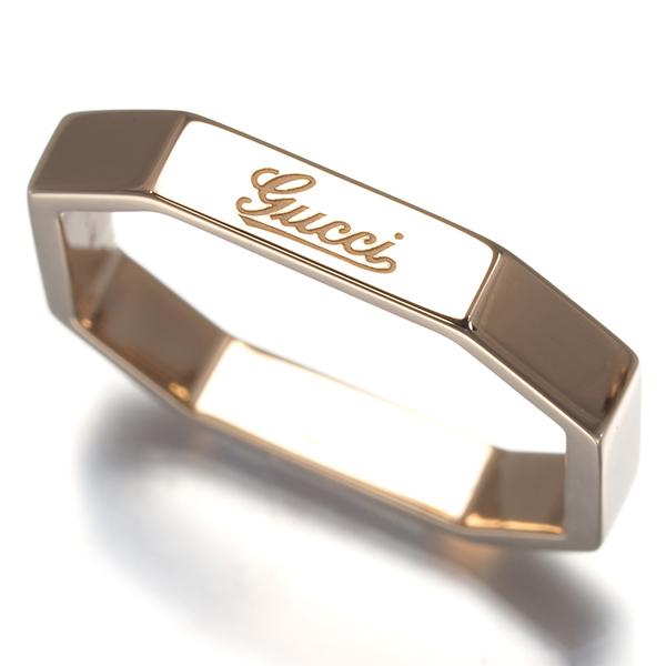 GUCCI（グッチ） リング オクタゴナル 11号 K18PG 指輪 BLJ