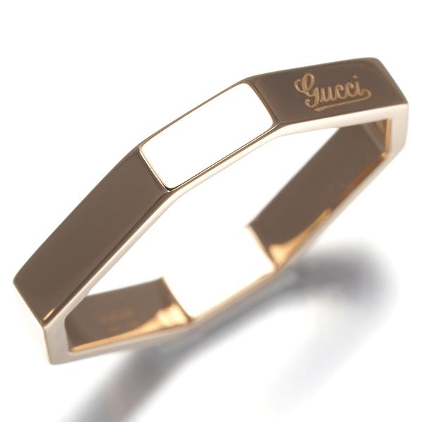 GUCCI（グッチ） リング オクタゴナル 11号 K18PG 指輪 BLJ
