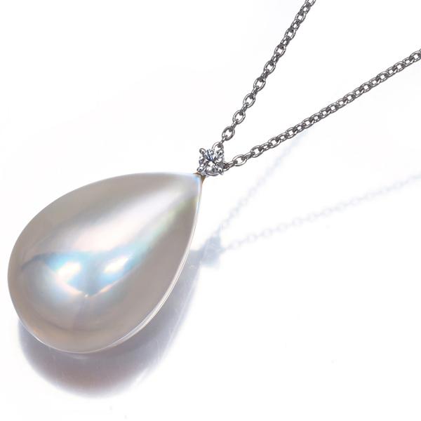 TASAKI（タサキ） ネックレス パール マベ真珠 ダイヤ ダイヤモンド 