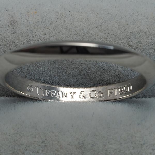 TIFFANY&Co.（ティファニー） リング ナイフエッジ 7号 Pt950 指輪 BLJ