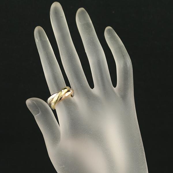 Cartier（カルティエ） トリニティリング ダイヤ ダイヤモンド 15P
