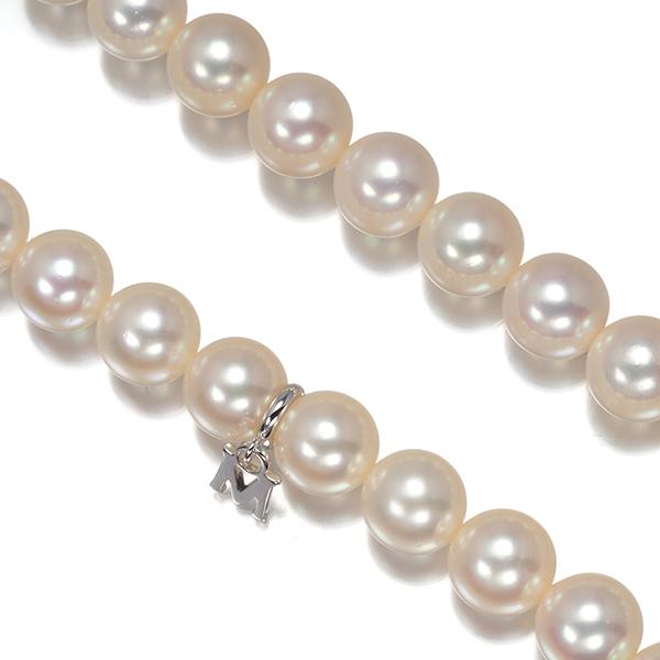 MIKIMOTO（ミキモト） ネックレス パール 真珠 7.0-7.4mm K14WG BLJ