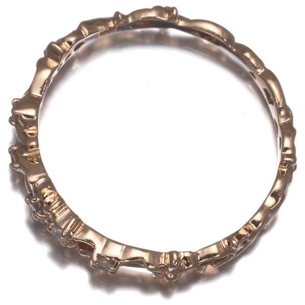 agete（アガット） リング ダイヤ ダイヤモンド 0.05ct フラワー