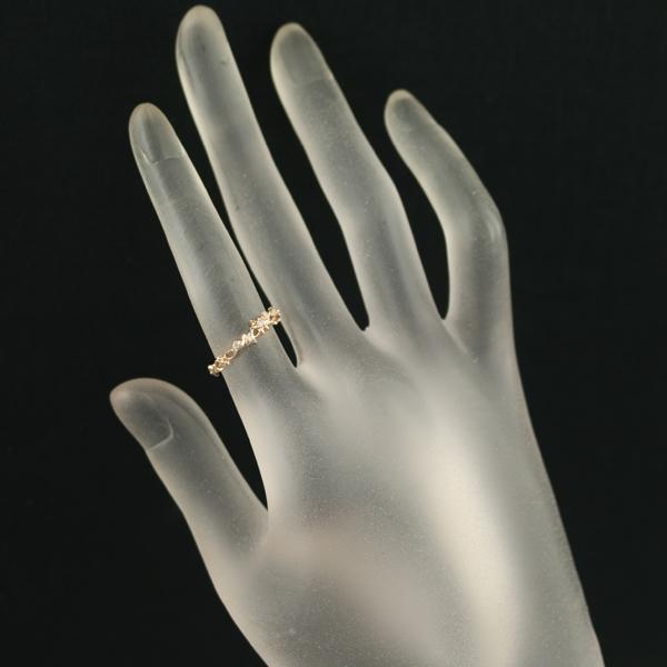 agete（アガット） リング ダイヤ ダイヤモンド 0.05ct フラワー