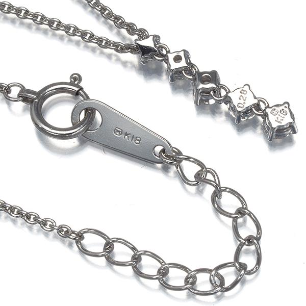 MIKIMOTO（ミキモト） ネックレス ダイヤ ダイヤモンド 0.28ct 5P 