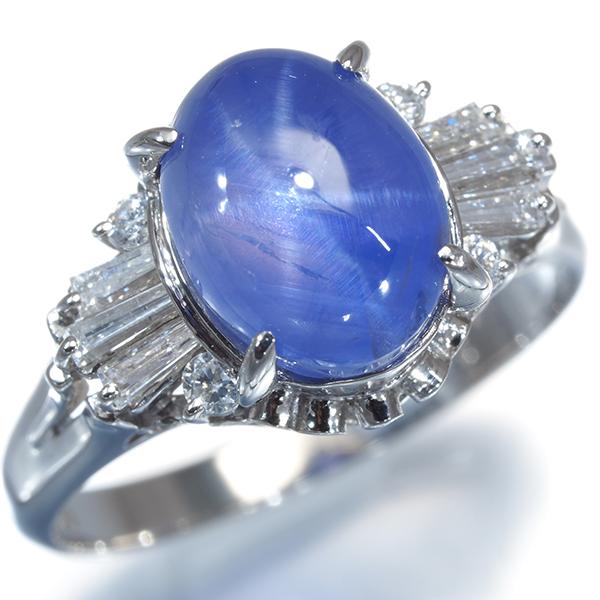 TASAKI（タサキ） リング スターサファイア 5.75ct ダイヤ