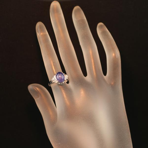 TASAKI（タサキ） リング スターサファイア 5.75ct ダイヤ
