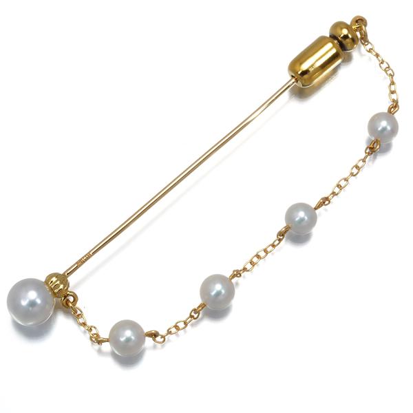 MIKIMOTO（ミキモト） ブローチ パール アコヤ真珠 4.2-6.2mm