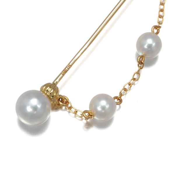 MIKIMOTO（ミキモト） ブローチ パール アコヤ真珠 4.2-6.2mm